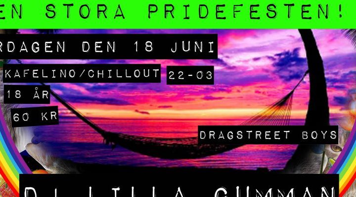 Luleå Pride och Klubb Make Out:s stora pridefest