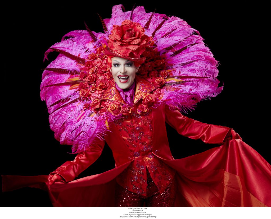 Bland drakar och dragqueens presenterar: Deltagande Dragshow