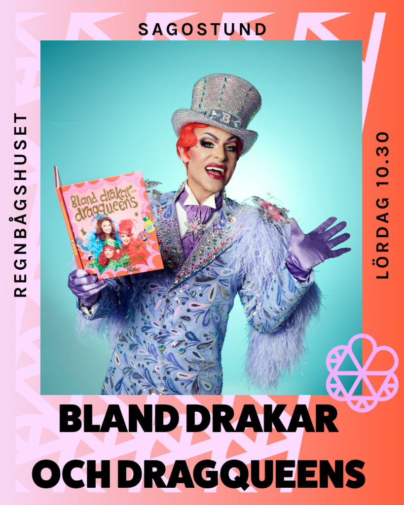 Sagostund med Bland Drakar och Dragqueens